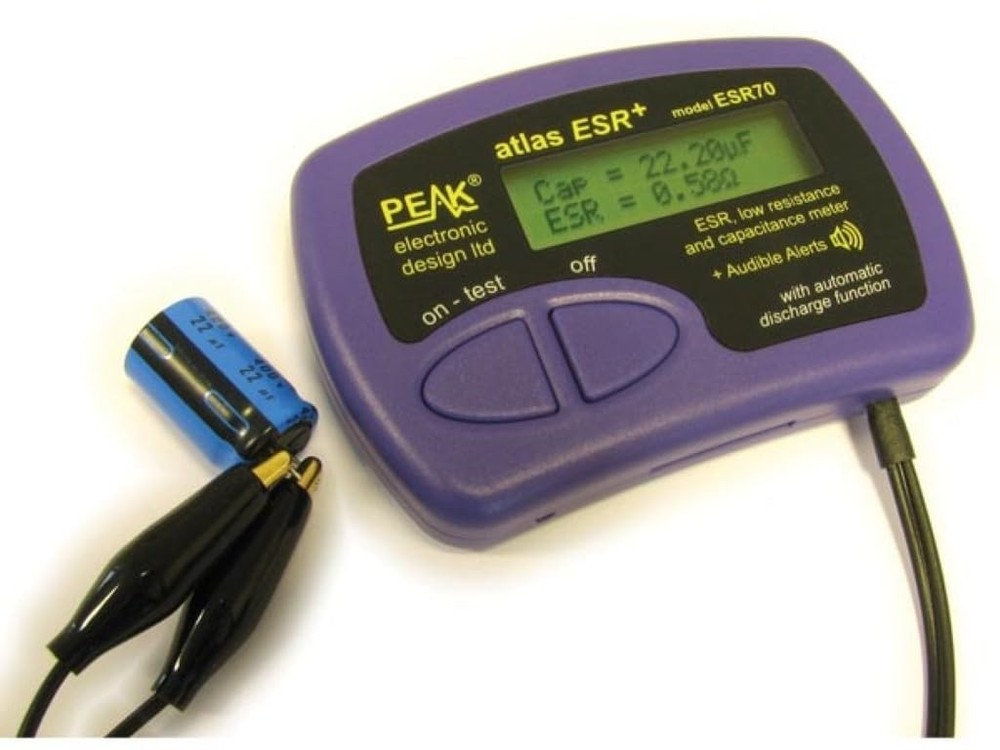 Atlas Capacitance and ESR Meter