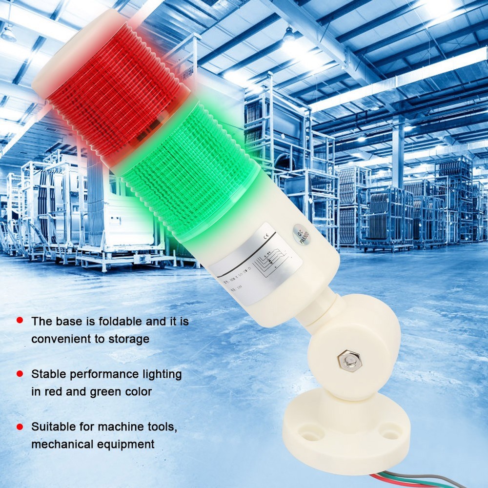 Industrial Light Column Red /Green CNC Machine Warning LED Indicator