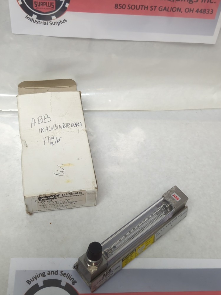 ABB,10A6131NB11B1B1X00A,VARIABLE AREA FLOW METER NOS
