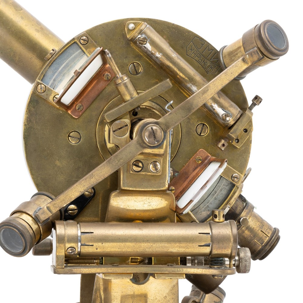 Brass Soviet Union Theodolite