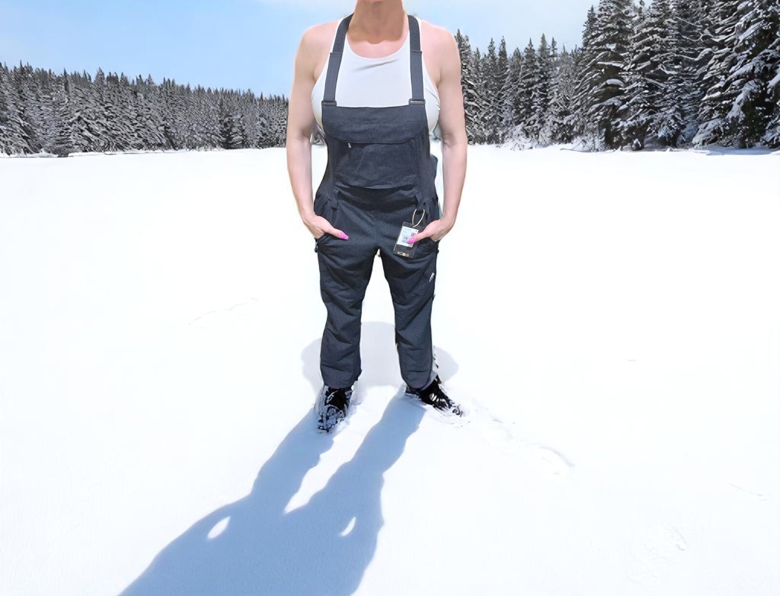 2026 Burton Women's Snow Pants Reserve Stretch Bib Pants Snowboard Pants 302661