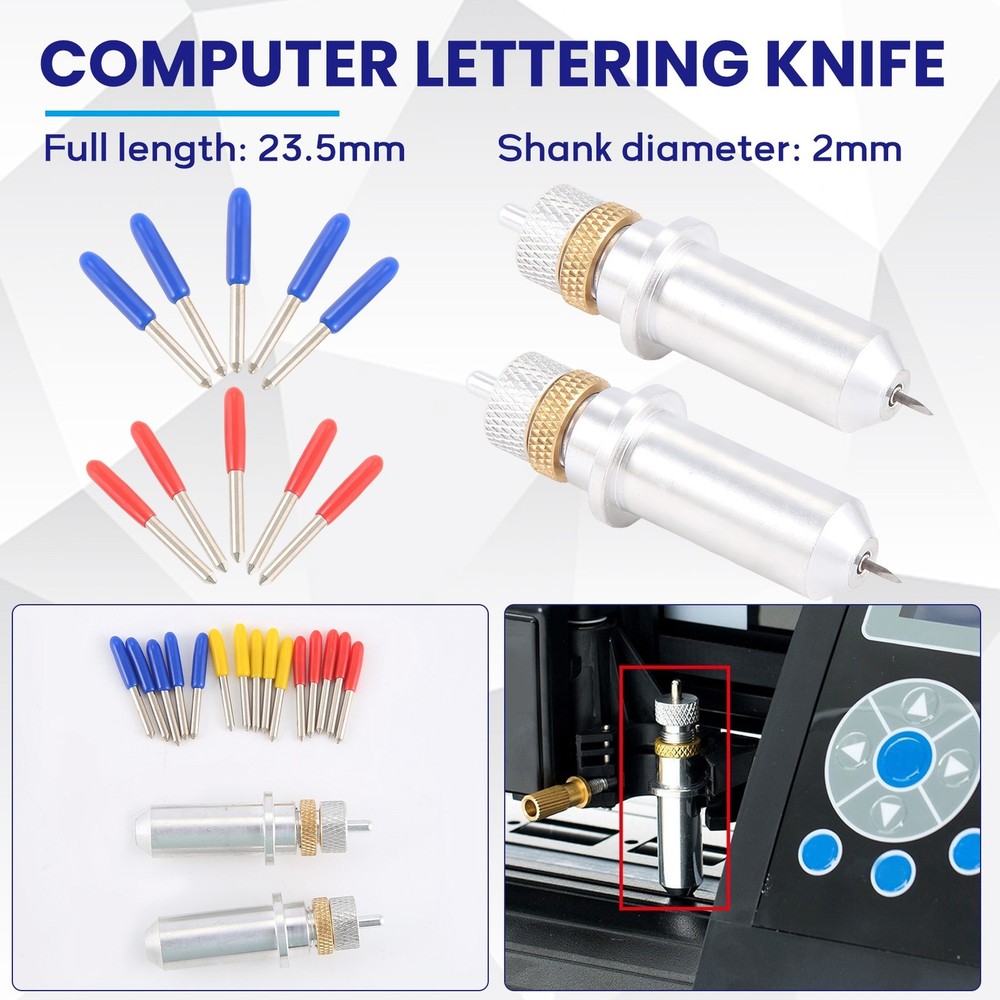 17Pcs/Set 30/45/60 Degree For Cutting Plotter Vinyl Cutter7256