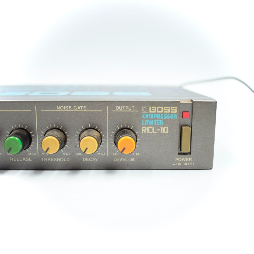BOSS RCL-10 Micro Rack Series Compressor Limiter Made in Japan Effect Processor