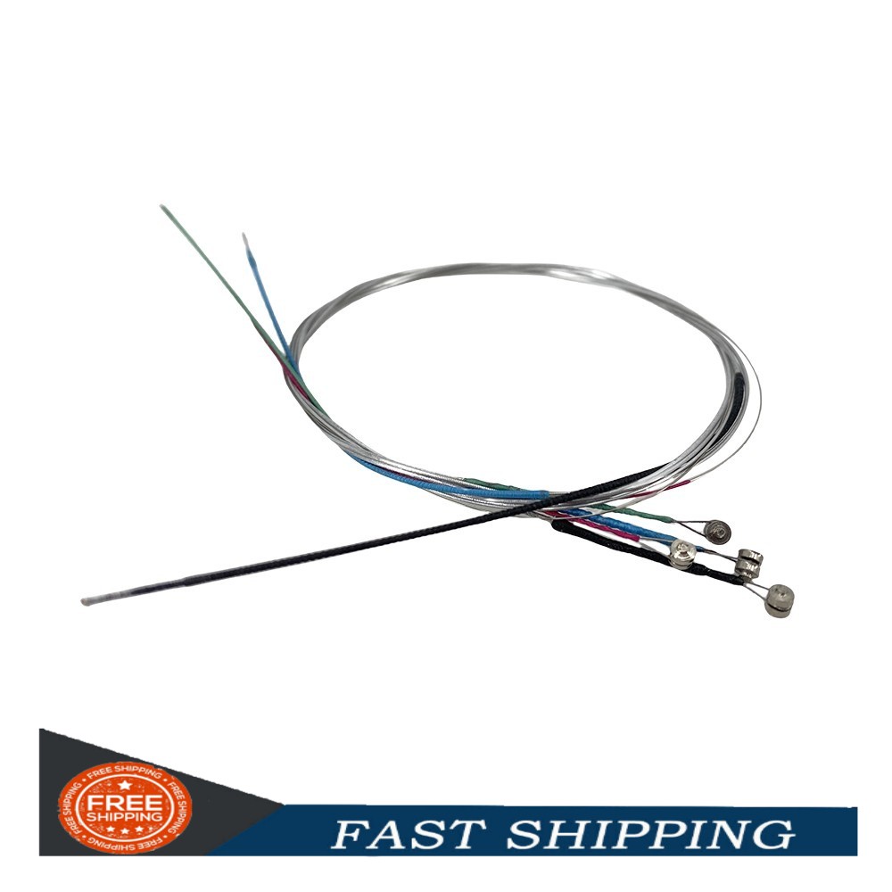 1 Set 3/4 4/4 Violin Strings Rich Clear Tone Silver String Replacement