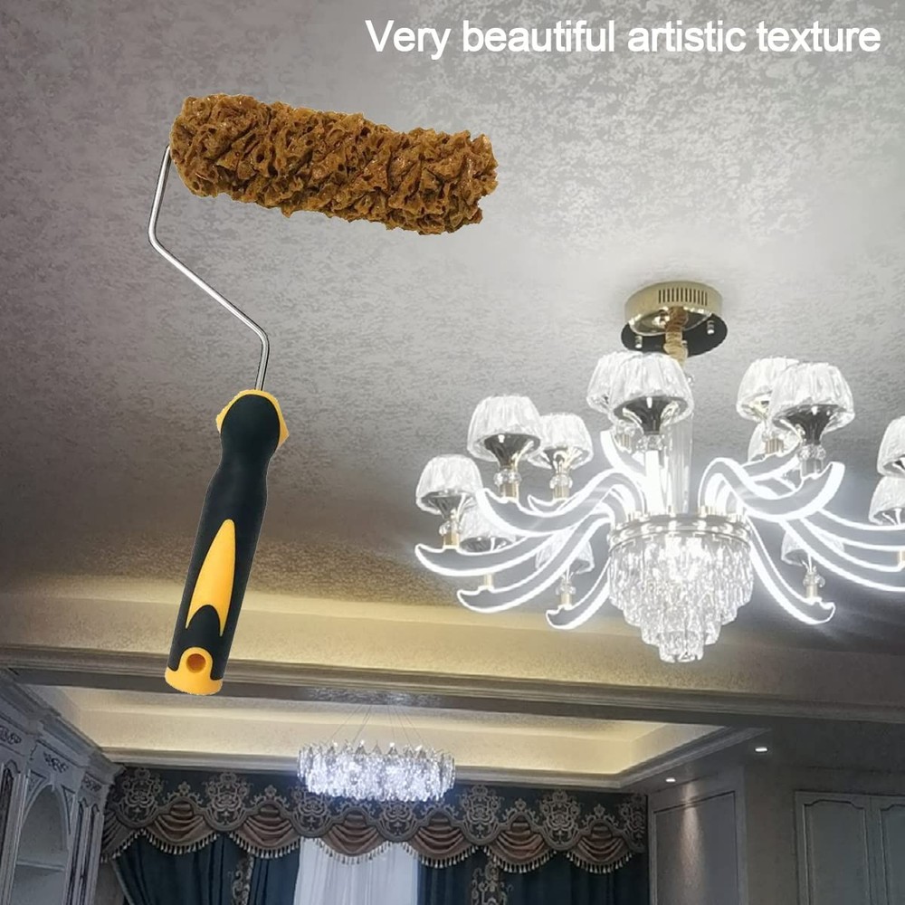 Texture Paint Rollers, Texture Pattern Paint Roller Brush | Decorate for Wall...