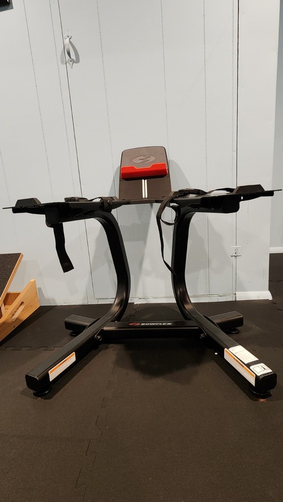 LOCAL PICKUP Genuine Bowflex SelectTech 552 Dumbbell Stand Media Rack Assembled