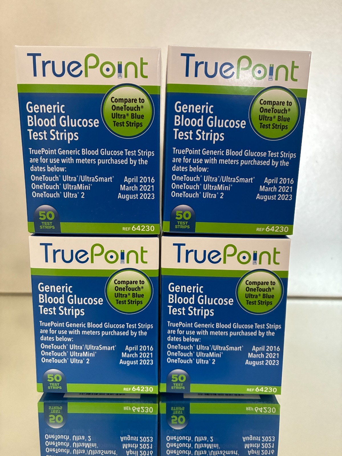 True Point = UniStrip Glucose Test Strips 200 ct Generic For One Touch Ultra