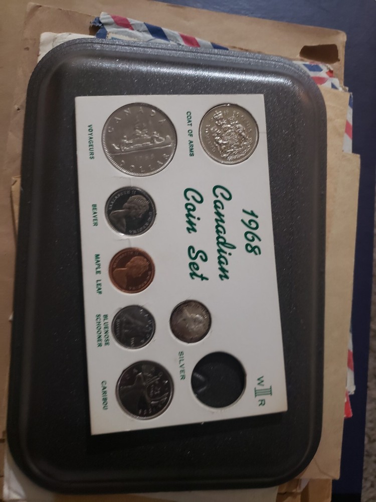1968 canada Coin Set