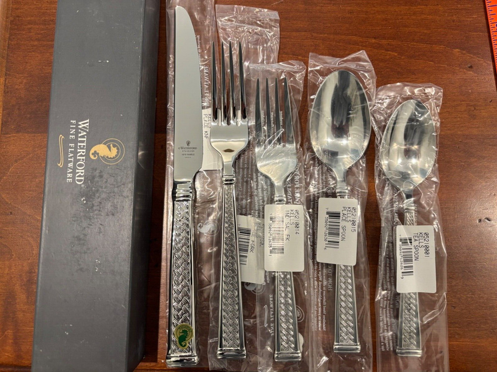 Waterford KELLS 5 piece place setting NEW