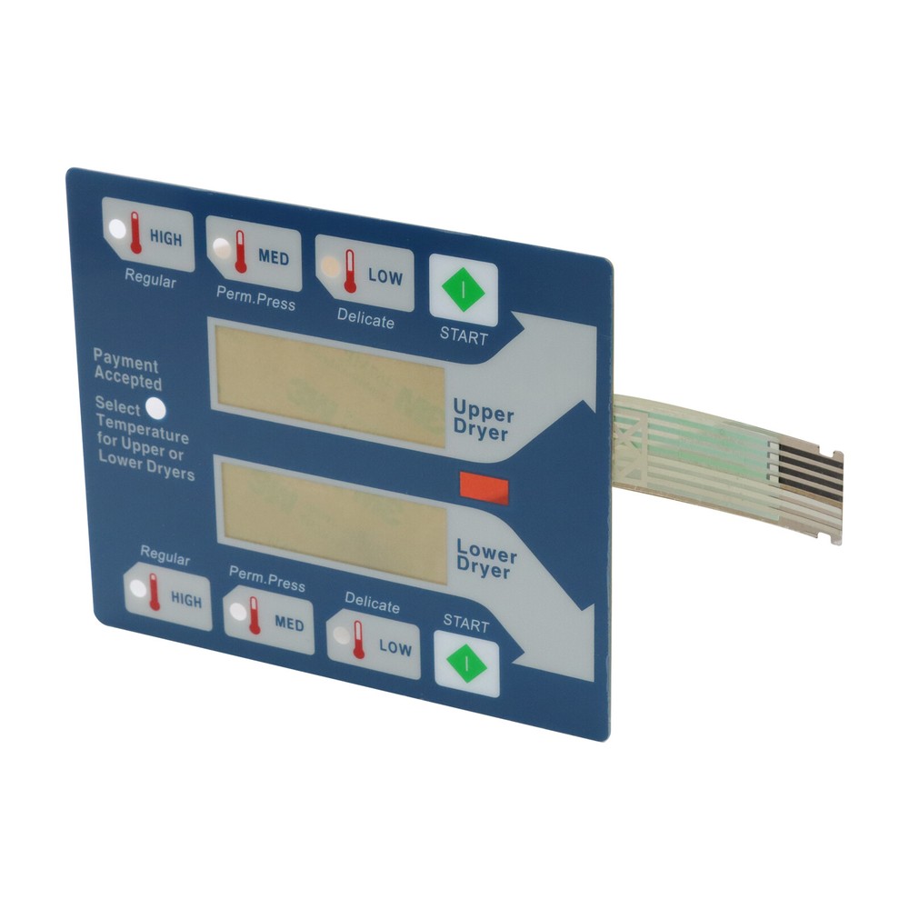 for Dexter Blue Touch Pad Dryer Green Start Square 9801-059-006 - 5Pack