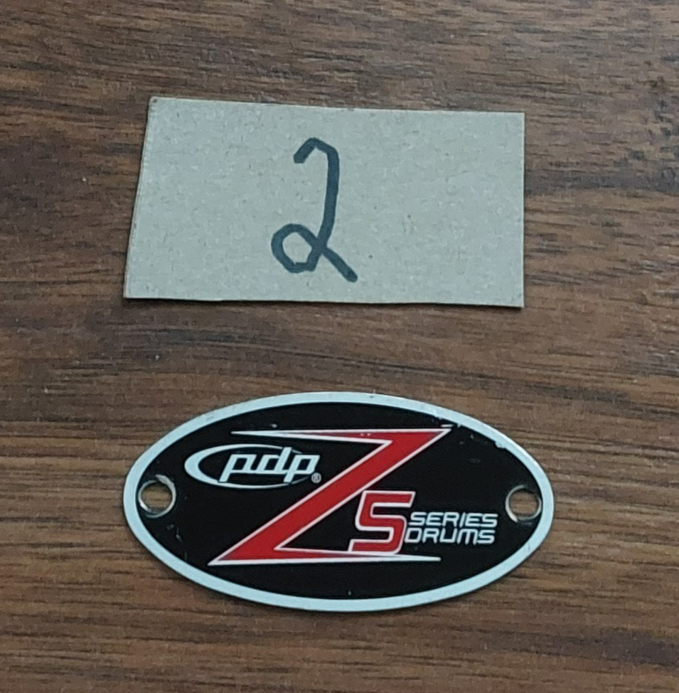 PDP Z5 Series Drum Badge - Multiple Available (462)