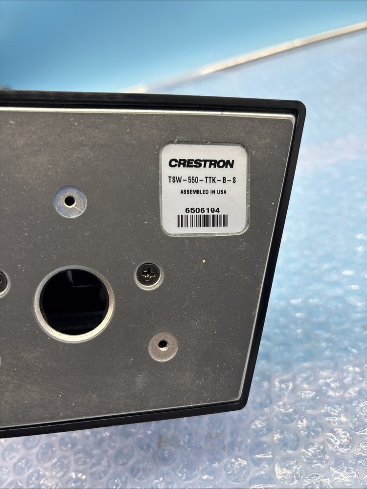 Crestron TSW-550-B-S 5” Touch Screen Control Surface with Table Top Stand