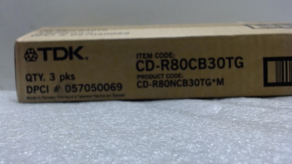 TDK (CD-R Disks) 30-Pack