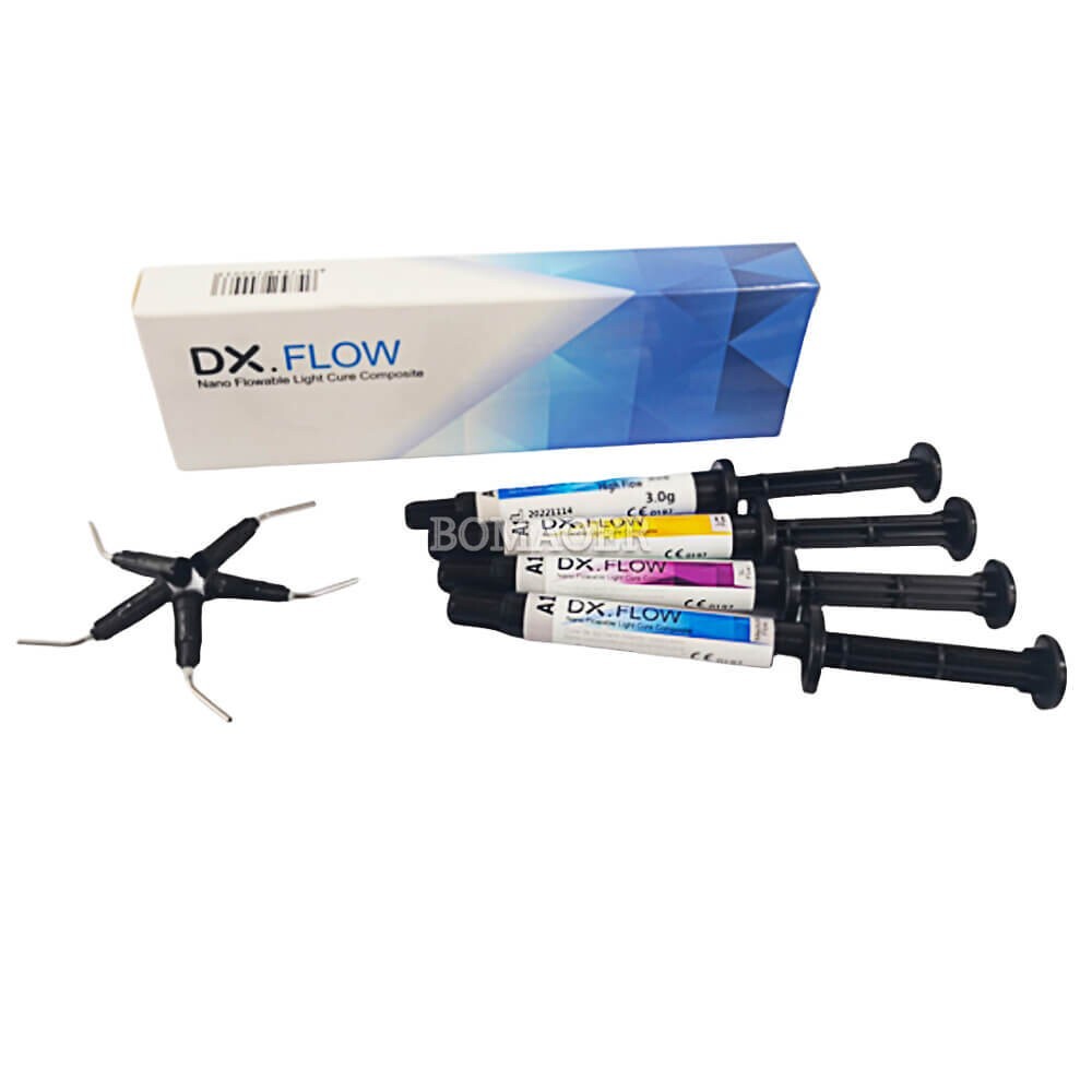 U.LINK BASE DC&LC Dental Light curing Flowable Composite Resin luting cement3g