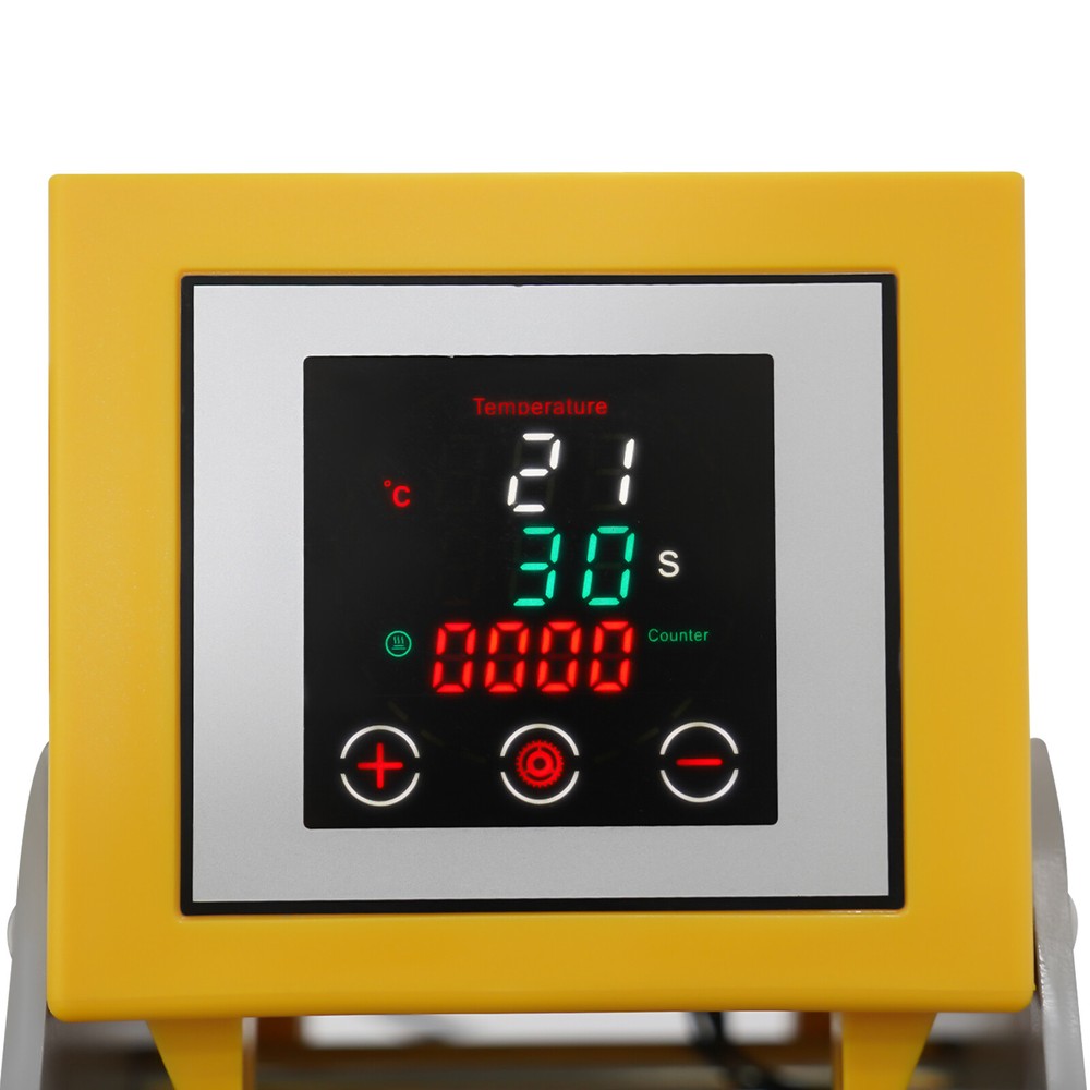 Clamshell Semi-Auto Open Heat Press Machine with Slide Out Function Heavy Duty