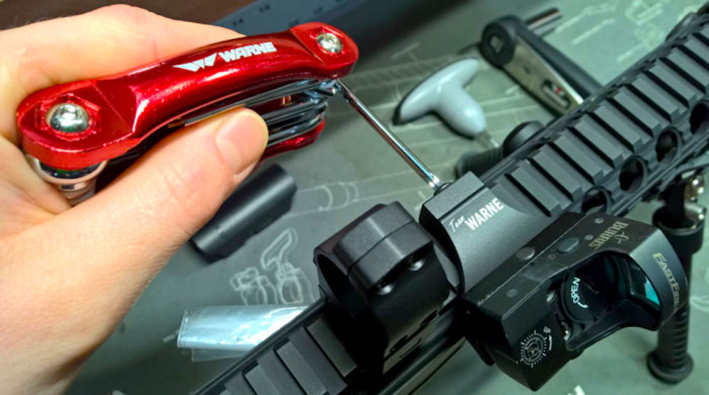 Warne Mfg Folding Gun Range Multi Tool - 12 Driver Bits