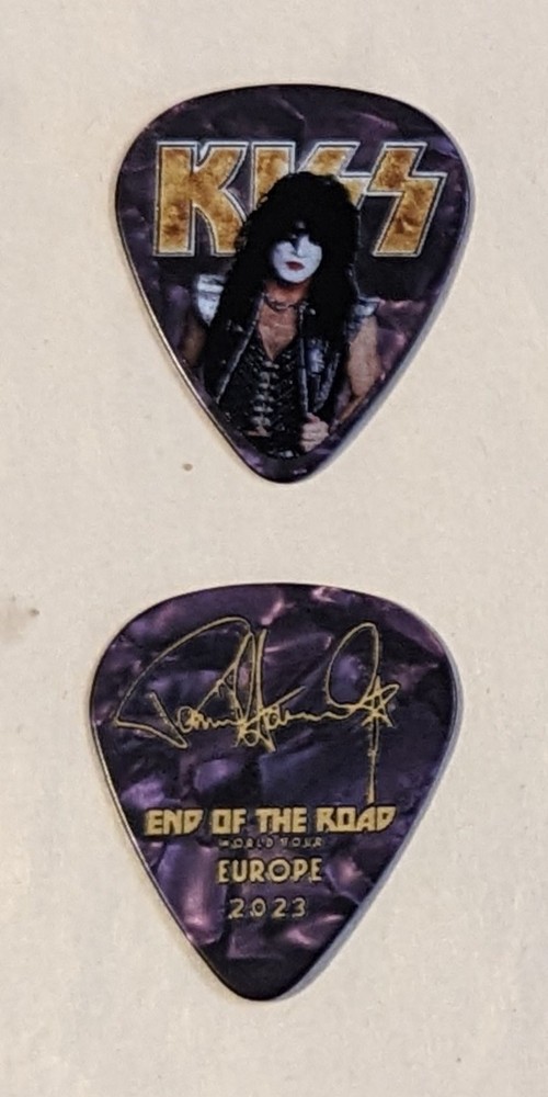 KISS 2023 End of the Road Tour EUROPE Guitar Picks