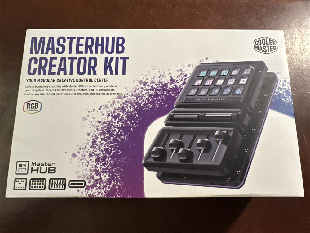 New MasterHUB Creator Kit: Fully Modular Creative Control Center - SEALED
