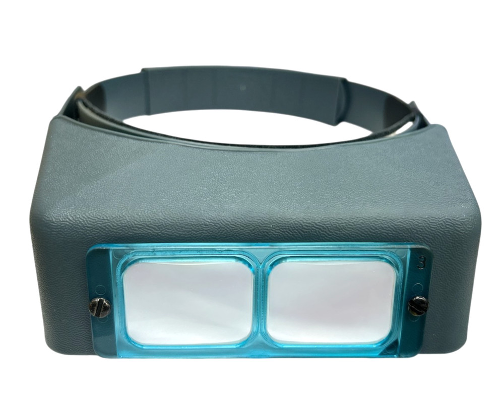 OptiVISOR Optical Glass Binocular Magnifier