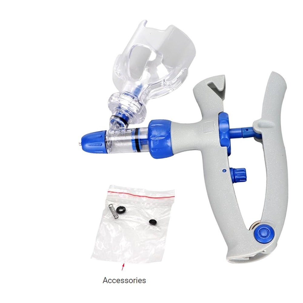 5mlAdjustable Continuous Syringe vaccine syringefor CattleGoatPigpoultry