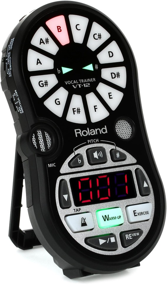 Roland VT-12 Vocal Trainer - Black (2-pack) Bundle