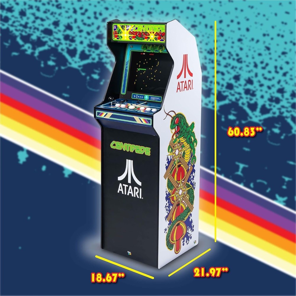 Arcade Classics Atari Centipede Ultra Series Game Machine 40 Games 17" arcade1up