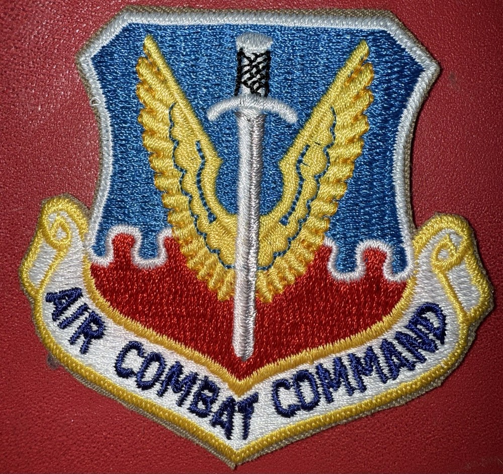 1980s - GWOT Era USAF Air Force Combat Command Variant Patch (AM)