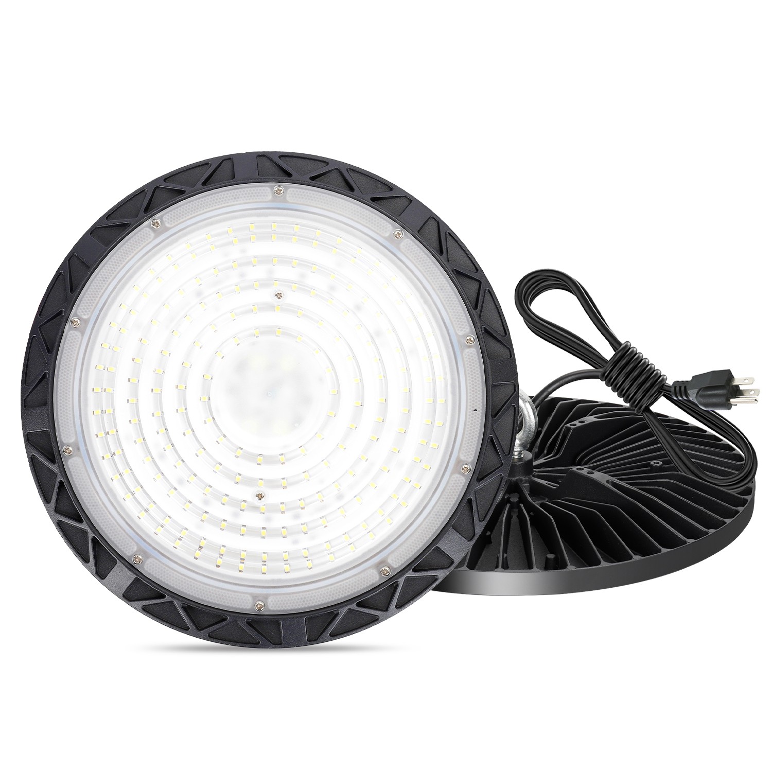 8 Pack Led UFO High Bay Light 100W Warehouse Factory Commercial Industrial Shop