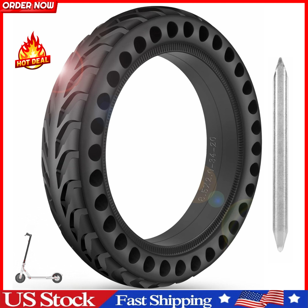 50/75-6.1 Tubeless Solid Tires for Electric Scooter,8 1/2 x2 Tire for Gotrax GXL