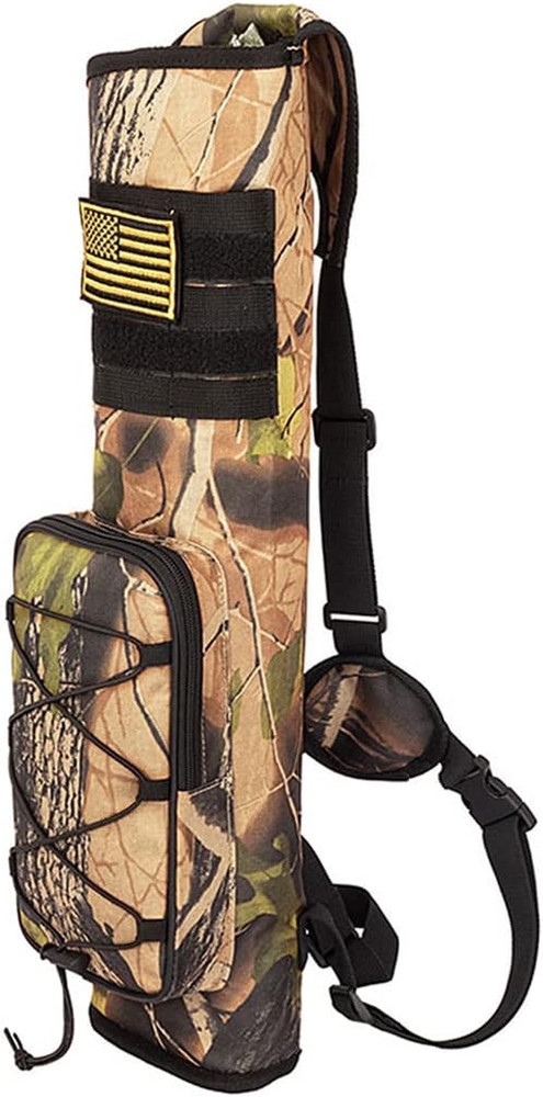 Archery Quiver for Arrows Multi-Function Back with Molle System Tactical Arrow H