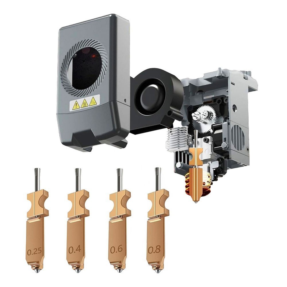 For Flashforge AD5X Hardened Steel Nozzle Quick Release High Temp Part