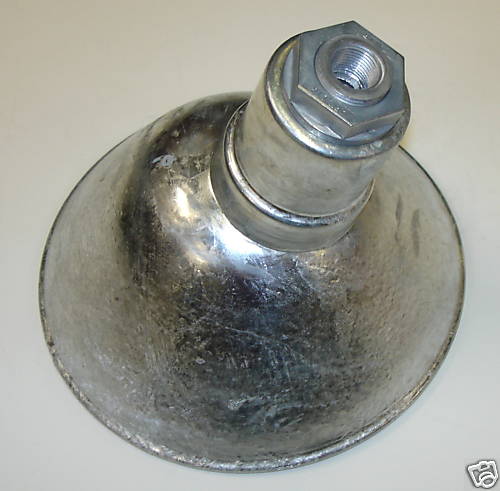 RLM Angle Reflector 9" Lighting Fixture GALVANIZED 150W