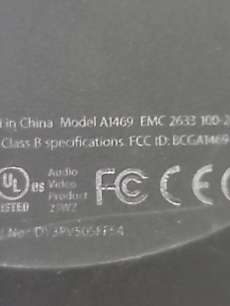 apple tv model a1469 3rd gen UNTESTED