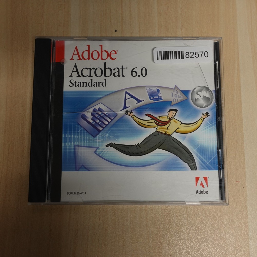 Adobe Acrobat 6.0 Standard For Windows with Serial Number
