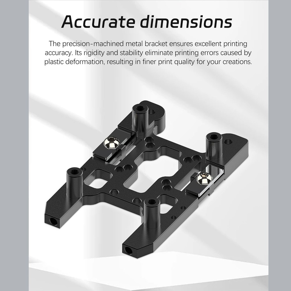 3D Printer CNC Metal Bracket Carriages Metal Rack Replacement For 2.4 New