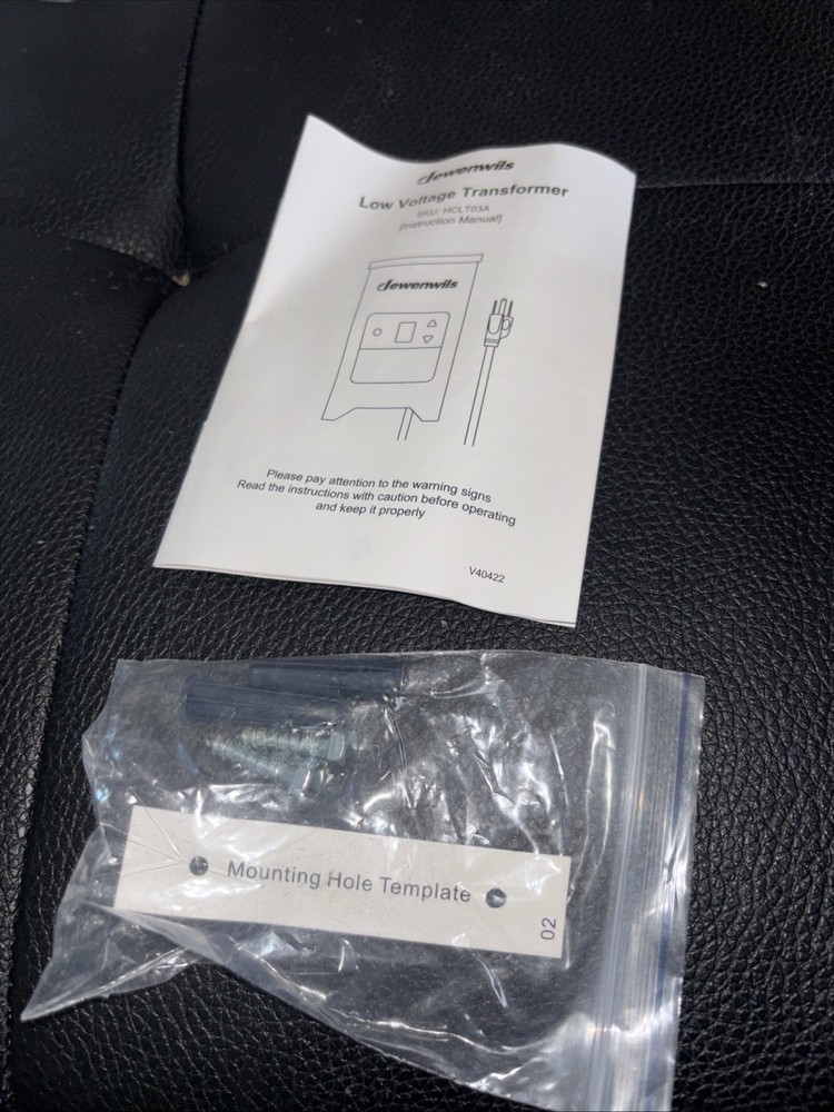 DEWENWILS 120W Low Voltage Landscape Transformer Timer Missing Photocell