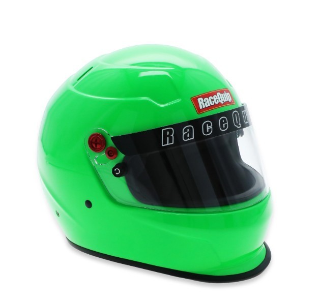 RaceQuip Pro 2025 Helmet Green- Medium - Full Face
