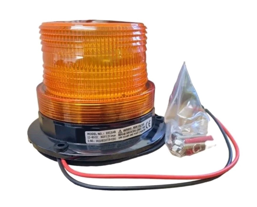 XCBMV 1611 Beacon Amber Orange