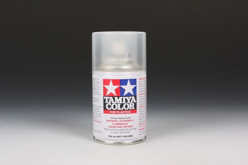 TAM85080 Tamiya Spray Lacquer TS-80 Flat Clear
