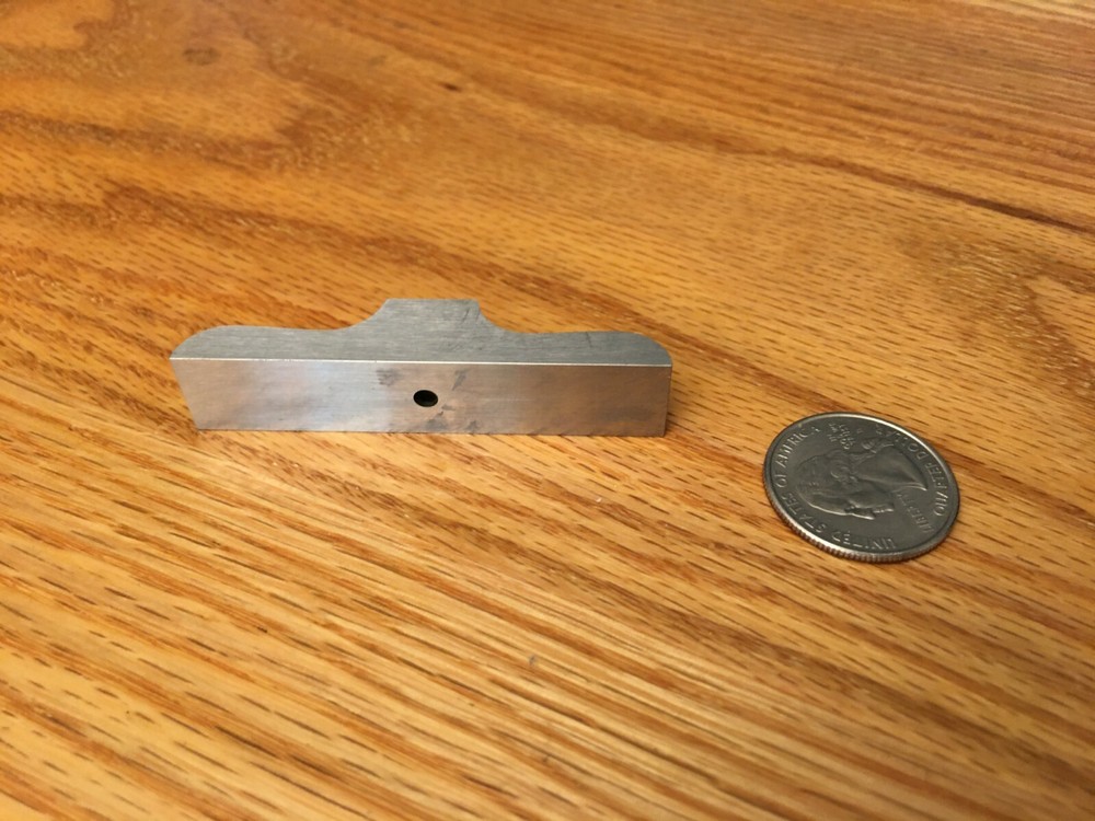2.5" Stainless Steel Depth Gauge base.