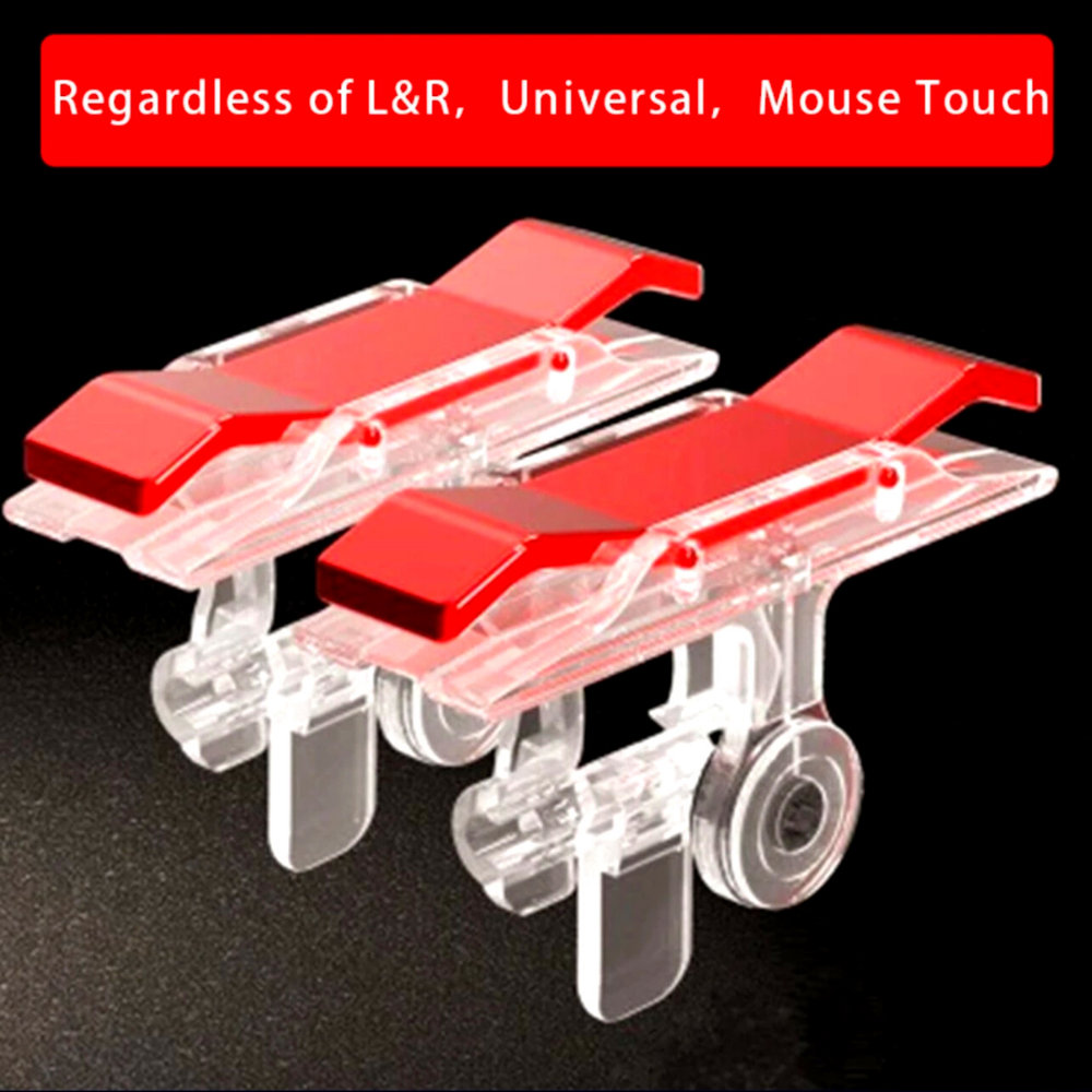 Mobile Cell Phone Game Controller Gamepad Joystick Fire Trigger Button For PUBG