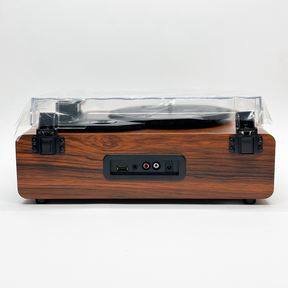 Udreamer Vinyl Record Player 3 Speed Turntable Speakers USB Bluetooth Wireless
