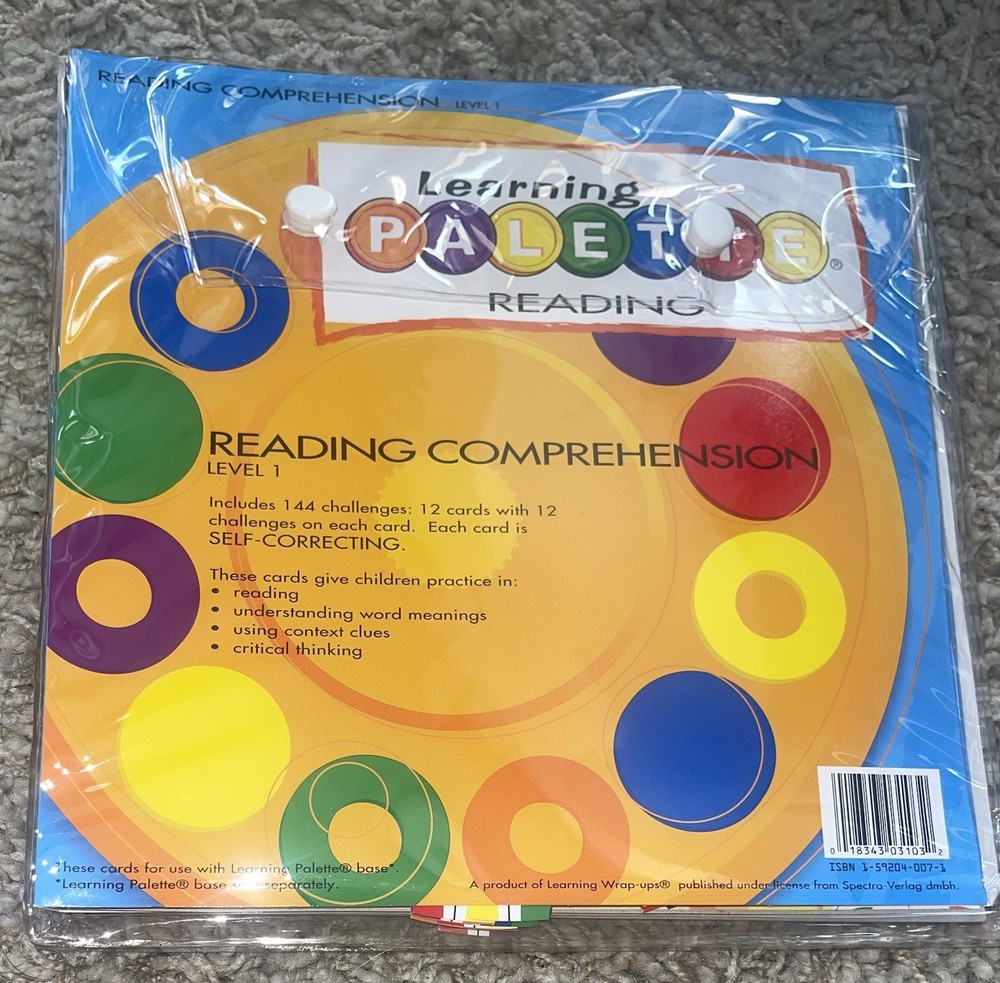Learning Palette Reading Center Kit EUC Level 1