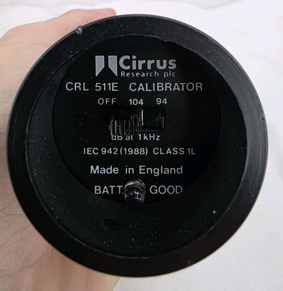 Cirrus Research - Calibrator CR: 511E - Calibrator