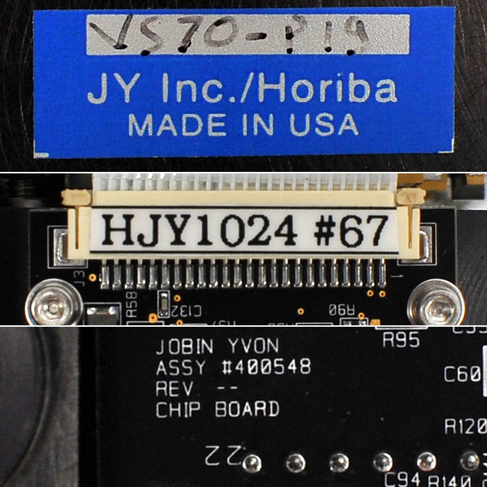 Jobin Yvon Horiba VS70 Linear Array Spectrometer Spectrograph JY Without Covers