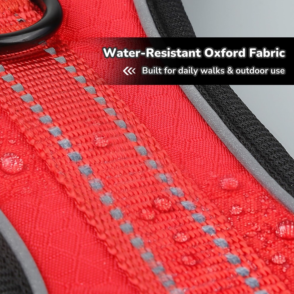 Dog Harness with Handle, No Pull Reflective Vest Harness for Medium Large Dog...