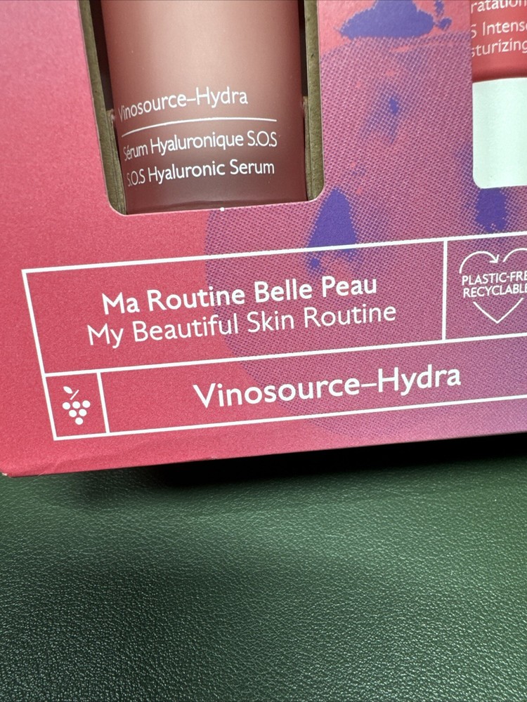 CAUDALIE Vinosource Hydra 3 Piece Set - NEW N BOX