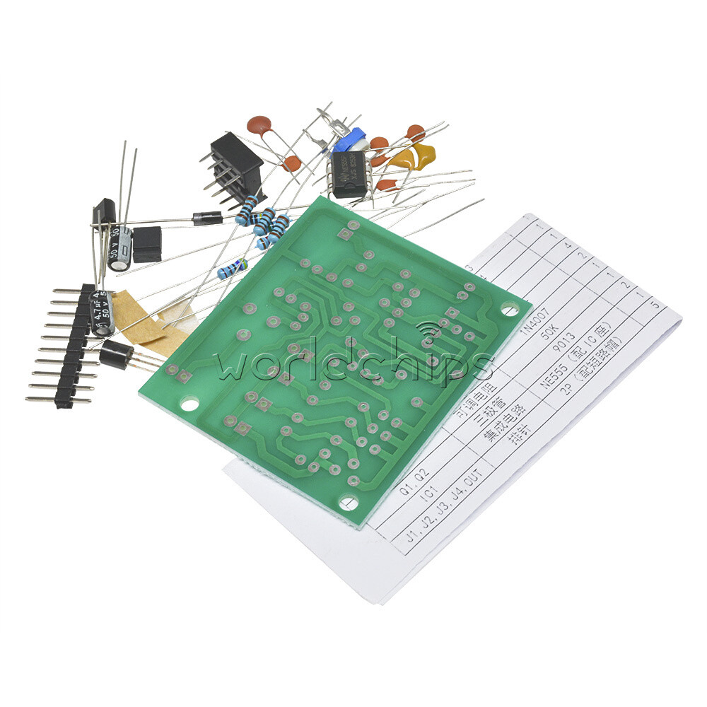 Sine Triangle Square Wave NE555 Multi-Channel Waveform Generator Module DIY Kits