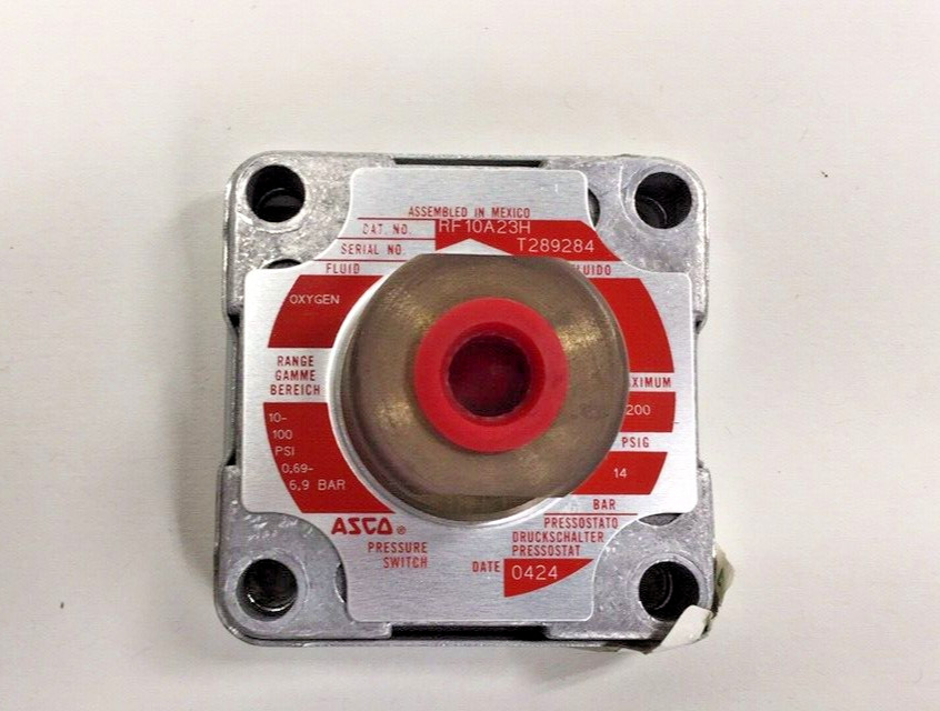 Asco RF10A23H Pressure Switch