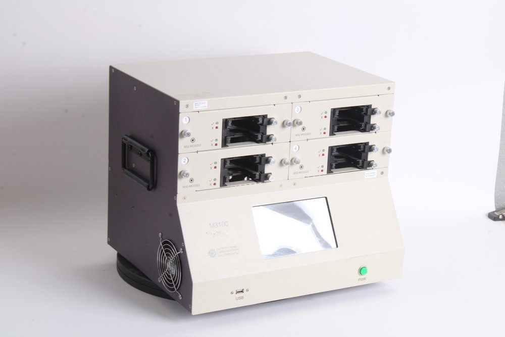 International Microsystems M3100 SATA & SAS High Speed Duplicator With Modules